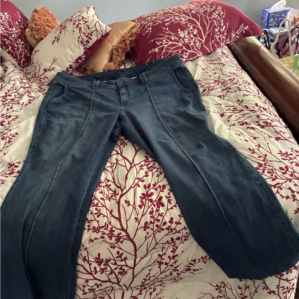 Talbots Dark Blue Flare Jeans